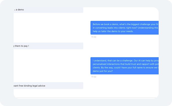 Personalised Client Interaction